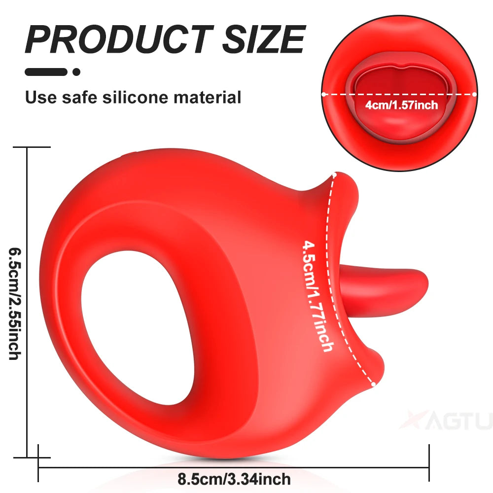 Powerful Swing Licking Tongue Vibrator for Women Anal Clit Nipple Clitoris Stimulator Vibrators Masturbator Sex Toys for Female