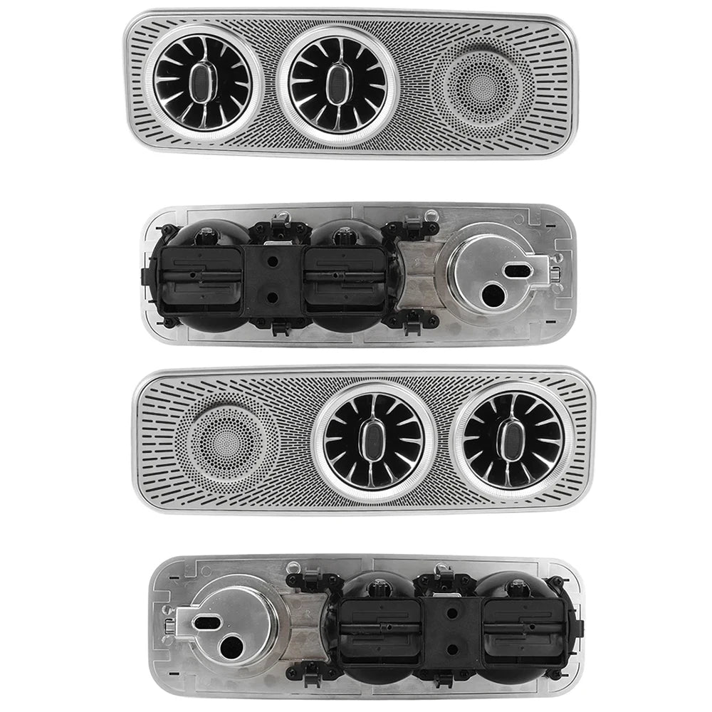 Interior Roof LED Air Conditioning Turbo Vent AC Outlet Trim  For Mercedes Benz V Class EQV Vito Viano Valente Metris W447 V250