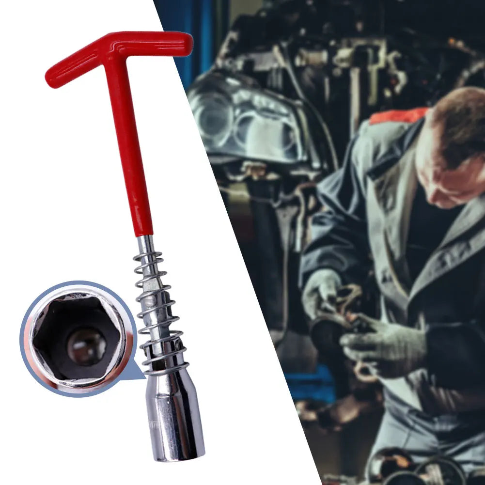 Universal 14mm/16mm/21mm Spark Plug Removal Tool Wrench 360 Degree Rotation Spark Plug Removal Socket Wrench Auto Repair Tool