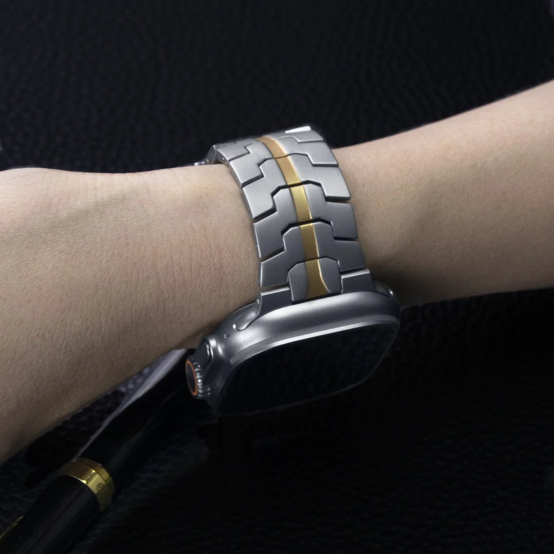 Stainless Steel Strap For Apple Watch Series 11 10 9 8 SE 3 46mm 45mm 42mm 44mm Metal Bracelet Band For iWatch Ultra 3/2/1 49mm