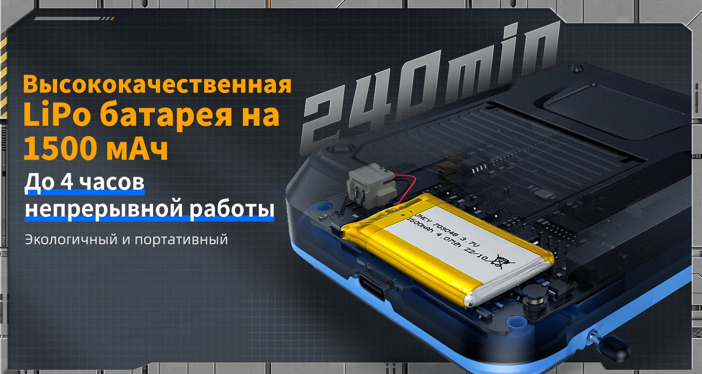 FNIRSI DSO-TC3 Digital Oscilloscope Transistor Tester Signal Generator 3 in1 500Khz 10MSa/s Capacitor Resistor Diode 100K output