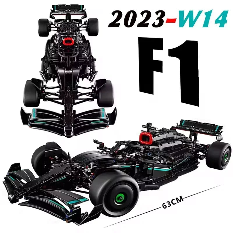 F1 W14 E Technical 1642PCS Performance Speed Race Car Building Blocks Brick Compatible 42171 MOC Vehicle Model Car DIY Toy Gifts