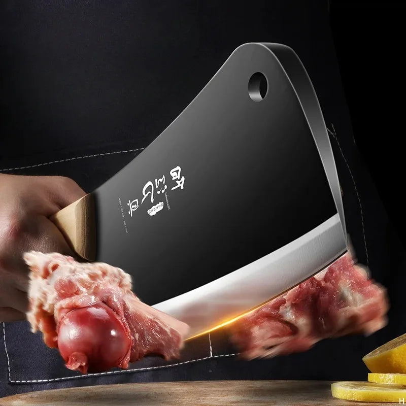 Household bone chopping knife, chopping knife, chopping knife, thickened and weighted, high hardness