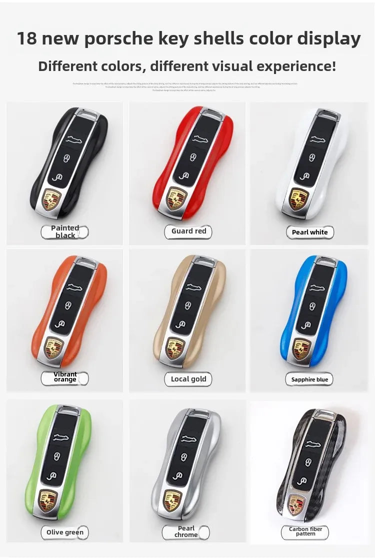 Porsche Cayenne Key Case 718 Parameira 911 Key Bag Left And Right Modification Auto Key Holder Chinese Mainland Origin