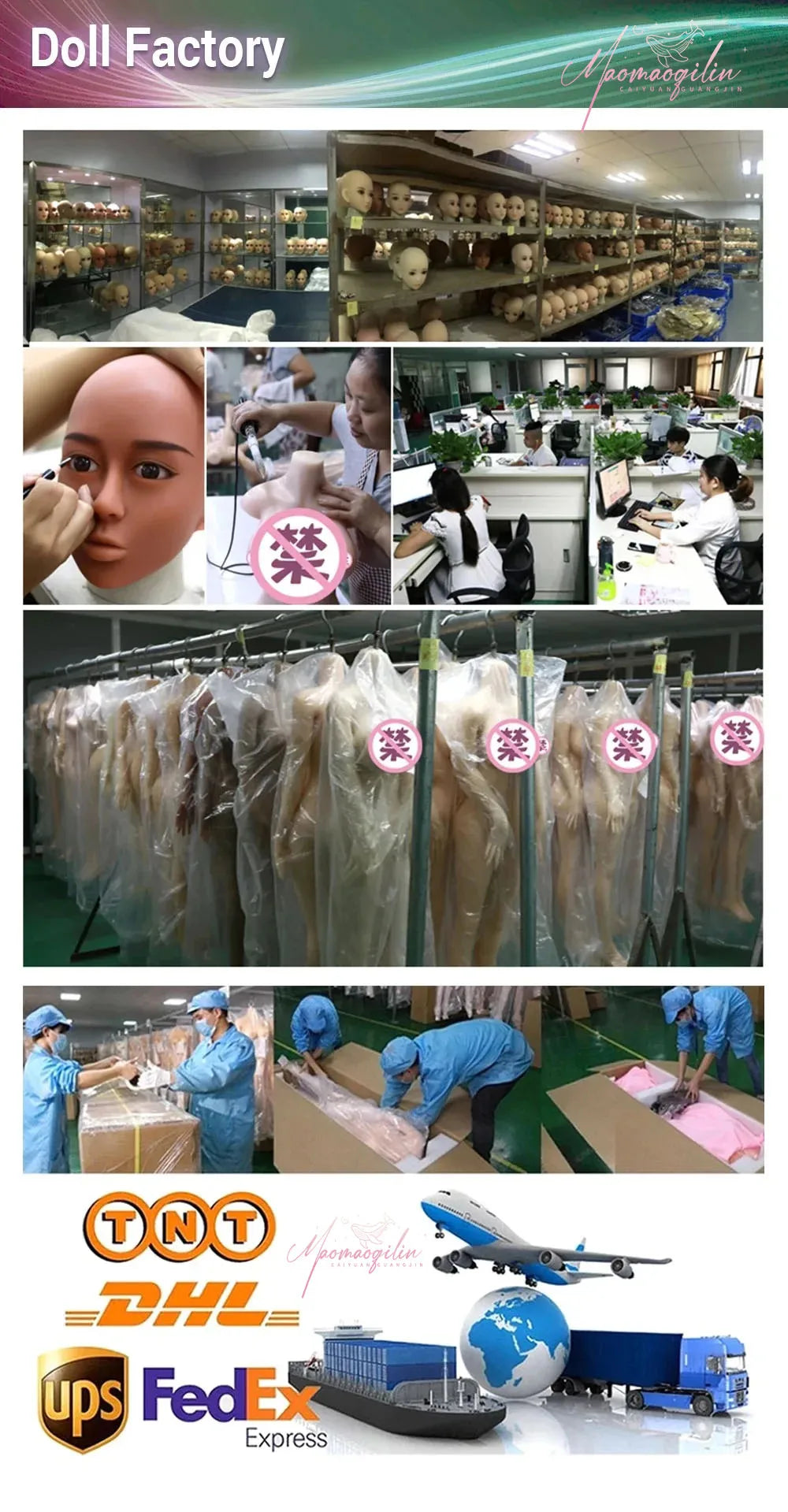 High-end adult sex toys, beautiful sexy sex doll full body size 3-hole sex doll realistic vagina anus jelly breast sex toy