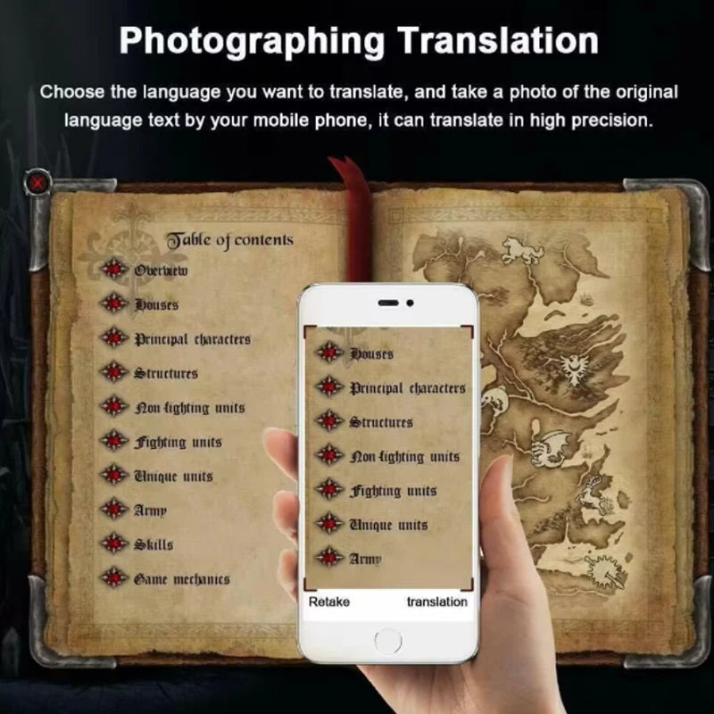 40 languages multi-intelligent Instant translation Wireless Voice Translation 2 way real-time voice translation Business travel
