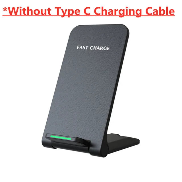 200W Wireless Charger For iPhone 14 13 12 Pro Max 15 Phone Stand Fast Charging Charger for Samsung Note 20/10 S21 Ultra Foldable