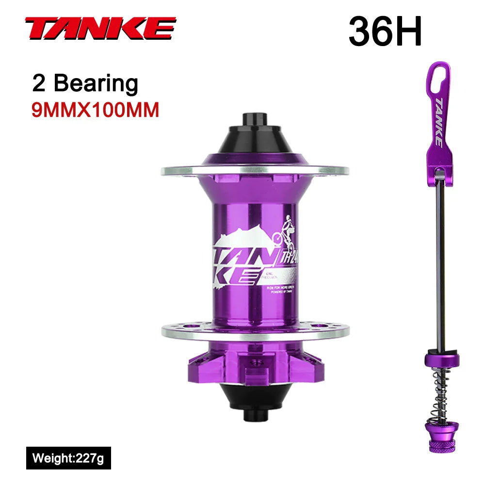 TANKE 120 Click Hub Bearing MTB Hub Front Rear 32 36 Holes Disc Brake Bicycle Hubs 7 8 9 10 11 12 Speed Quick Release 6 Pawl Hub