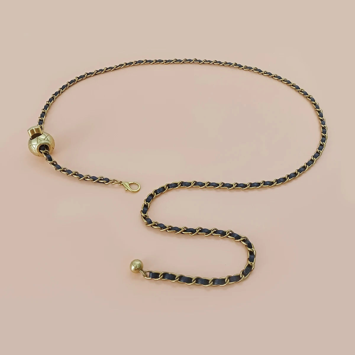 Fashion Gold Chain Belt Female Waist Adjustable Desinger Belts For Women High Quality Luxury Brand Punk Metal Dress Waistband