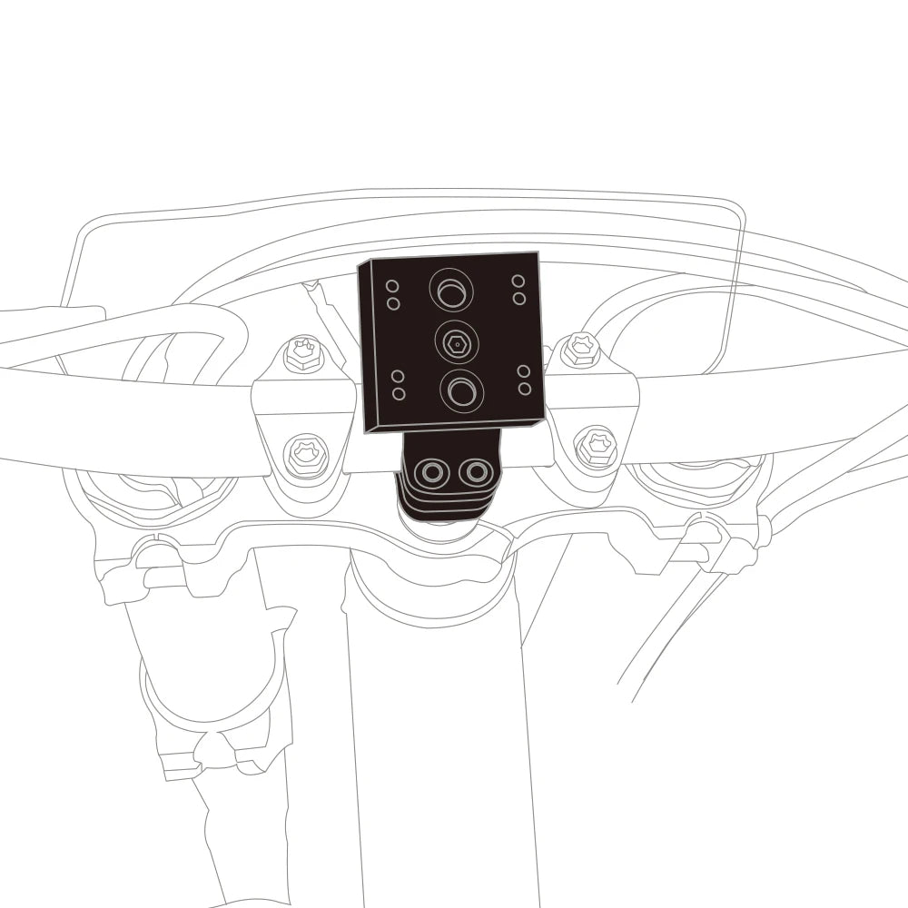 28mm Handlebar GPS Mount Bracket For KTM 390 ADVENTURE 2020-2023 790 890 ADVENTURE DUKE 2019-2023 690 ENDURO SMC R 2008-2018