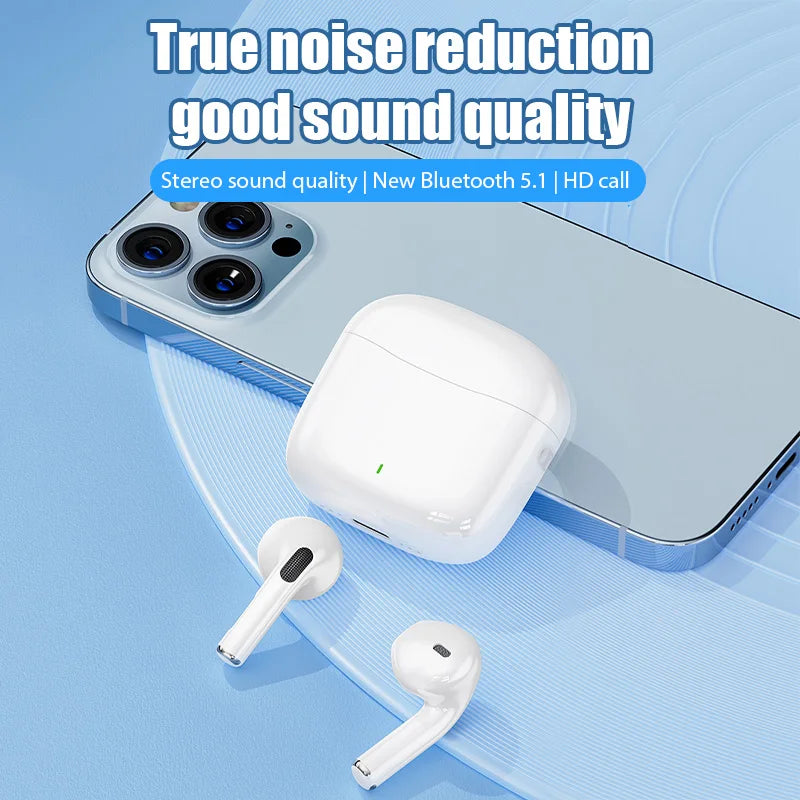 Y7 TWS Wireless Headphones Noise Reduction Earphone Bluetooth-compatible 5.1 Waterproof Headset with Mic for Xiaomi iPhone Earbu