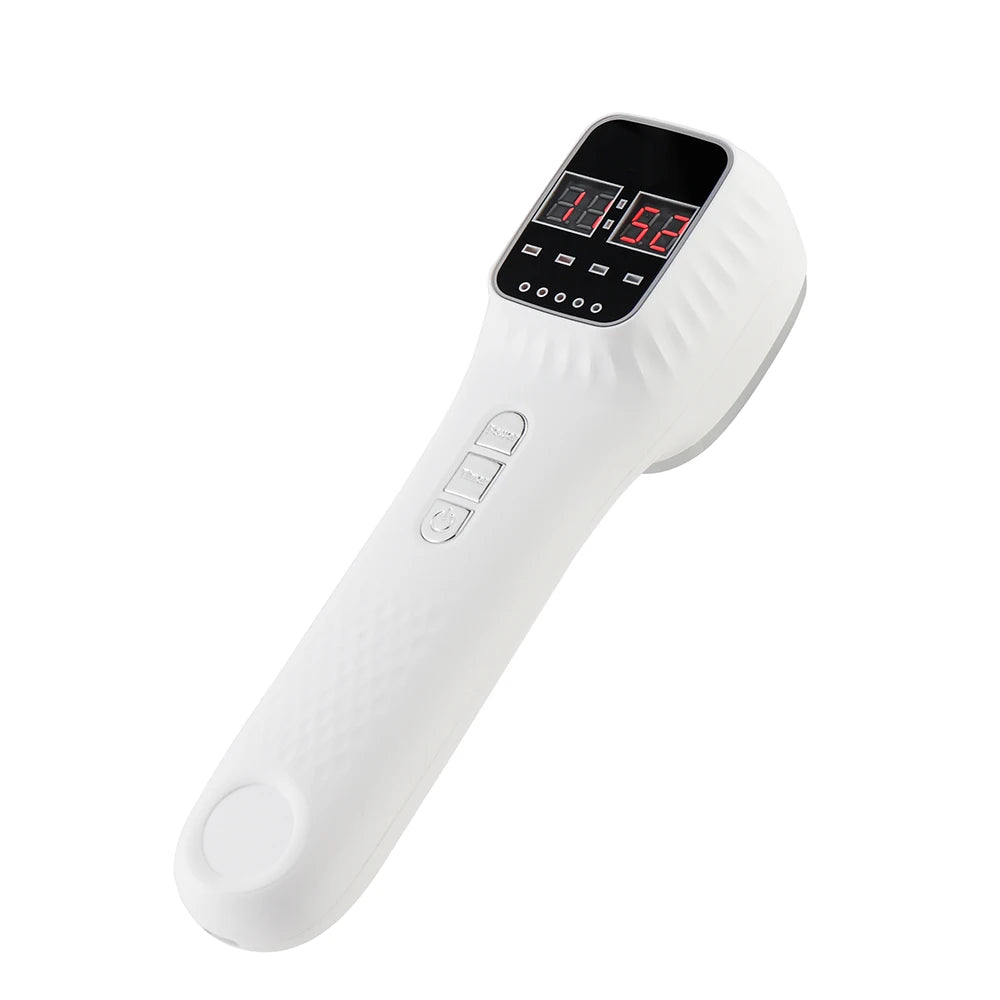 New 650nm 808nm Handheld Facial Body Red Light LED Laser Therapy Beauty Device Anti Aging Wrinkle Acne Body Fatigue Relief Healt