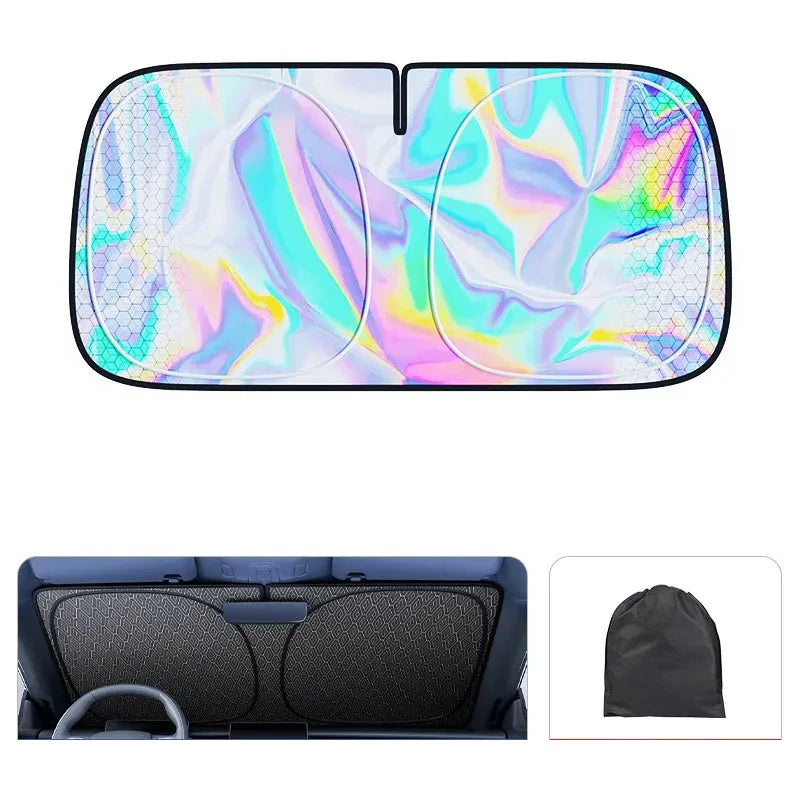 Folding Car Windshield Sun Shade Cover Visor Protector Interior Anti UV Sun Windscreen Parasol Auto Accessories