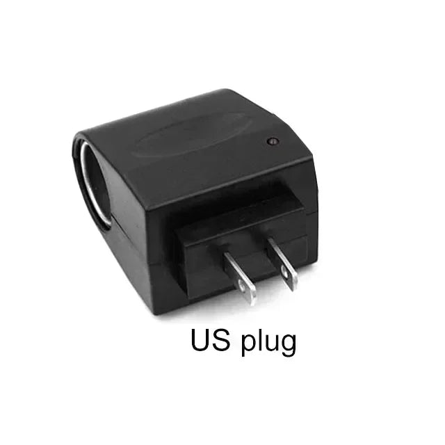 Car Cigarette Lighter Adapter AC 220V To DC 12V EU US Plug Converter Wall Power Socket Plug Adapter Auto Converter Car Accessory