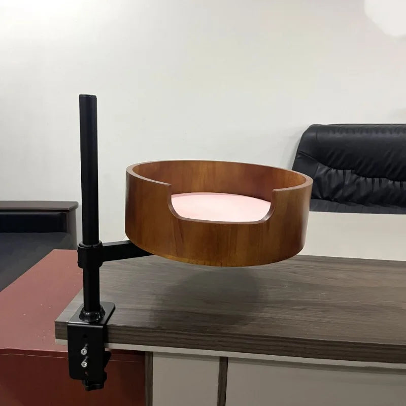 Desktop Floating Cat Bed and Furniture Office Desk Circular Cat Hammock Sofa Height Adjustable Cats Accessories Supplies