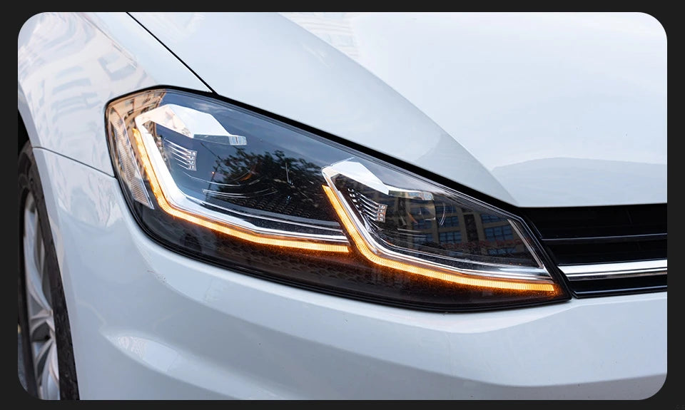 Headlights For VW Golf 7 MK7.5 Gti LED 2013-2020 Golf 7.5 Head Lamp Car Styling DRL Signal Projector Lens Auto Accessories Front