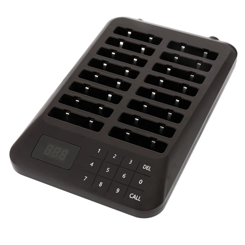 Wireless Restaurant Pager Food Truck Coasters Buzzer Pager Receiver Calling System For Bar Cafe Food Court Fast Food Shop Church