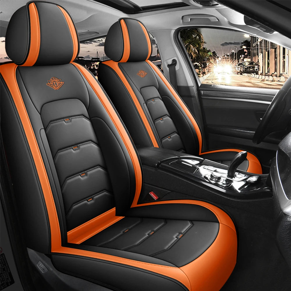 Universal Front Car Seat Cover for Volkswagen Polo Golf VW Passat Jetta Touran Variant Magotan Touareg Auto Interior Accessories