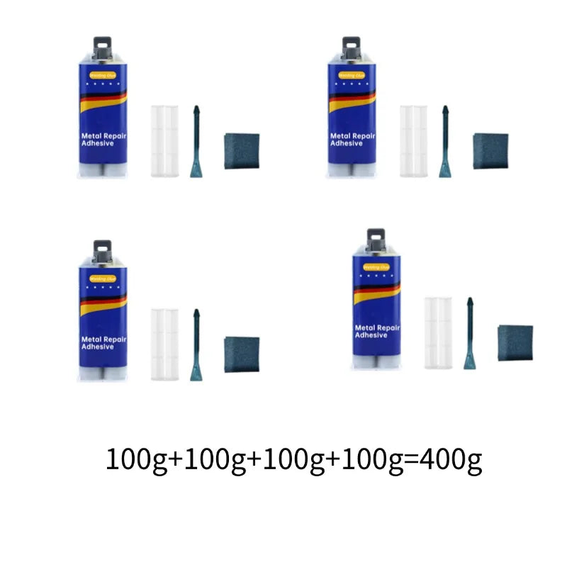 Strong Metal Repair Glue High Strength AB Glue Cold Welding Glue Magic Plastic Repair Industrial Repair Agent AB Glue Sealant