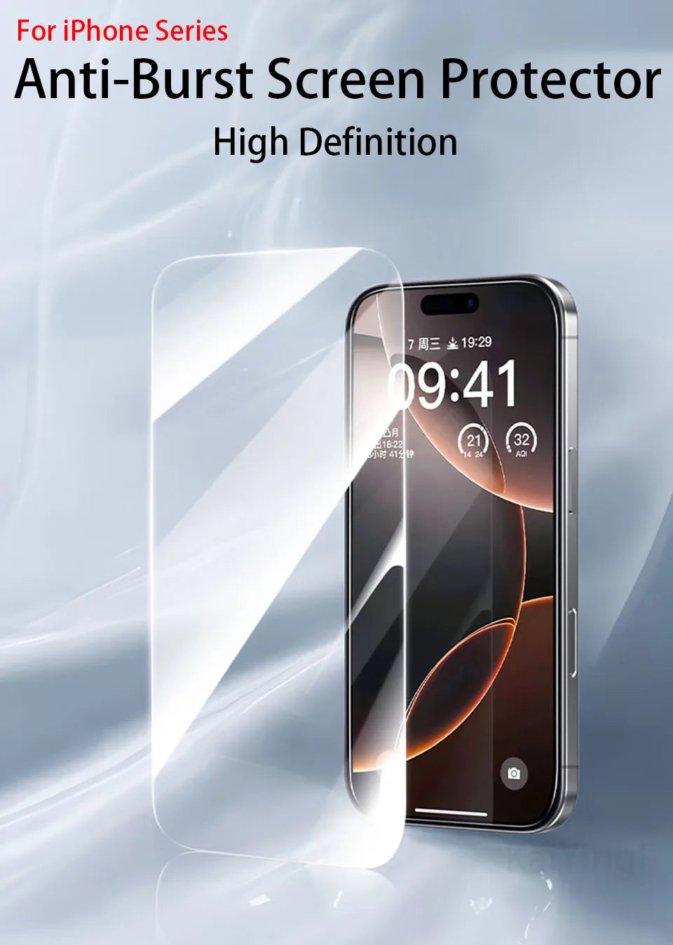 4Pcs Full Cover Tempered Glass For iPhone 16 15 14 13 12 11 Pro Max Mini Screen Protector For iPhone 7 8 Plus X XS Max XR Glass