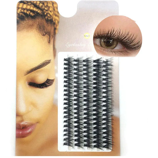 Hot Selling DIY Makeup 100 Clusters  False Eyelashes Extension