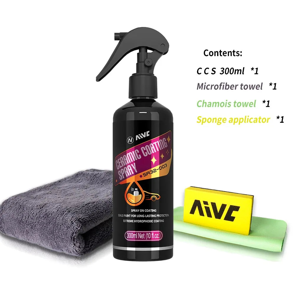Ceramic Car Coating Spray Nano Ceramic Coating For Auto Paint Care Crystal Durable Protection Paintwork Shine Shield