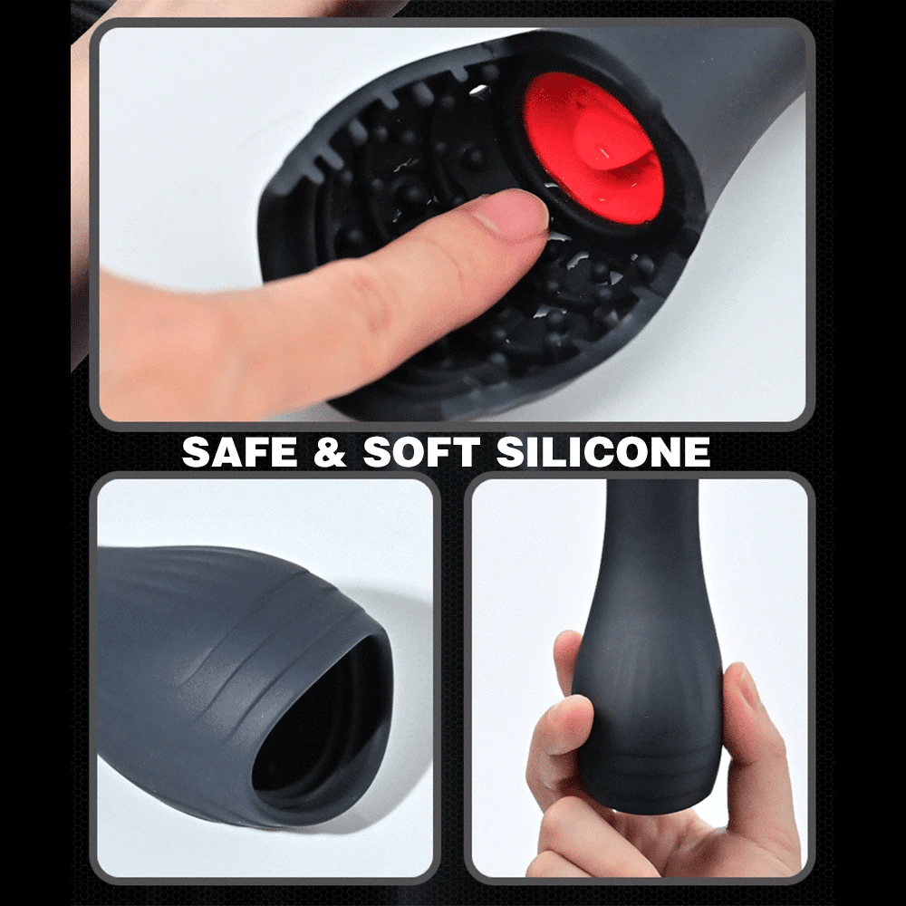 Sex Glans Trainer Male Masturbator Cup Tongue Licking Glan Stimulation Vibrator Penis Massager Delay Trainer Sex Supplies