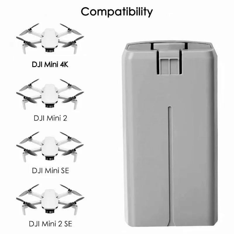 Battery For DJI Mini 4K 2 SE 2400mAh Smart Flight Replacement Power Supply