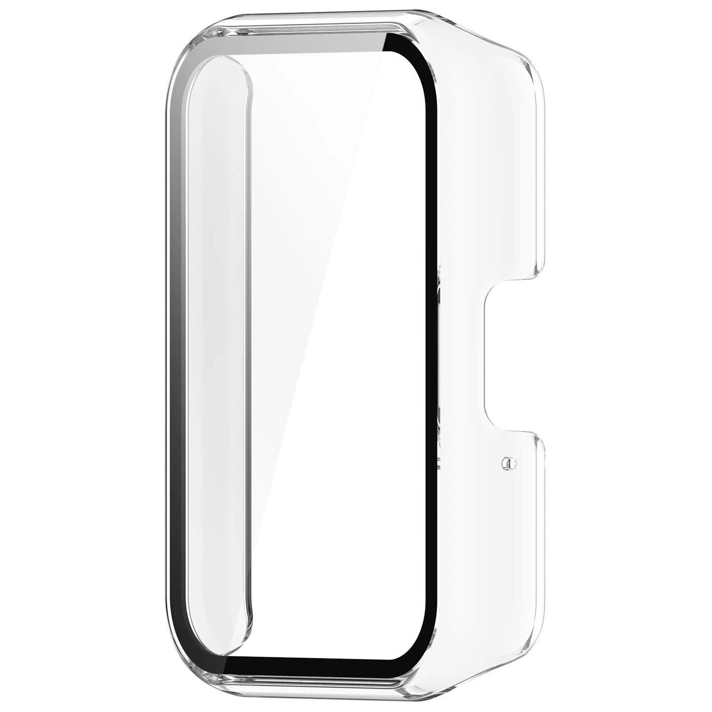 Glass+Case for Samsung Galaxy Fit 3 Tempered Glass Screen Protector & Hard PC Protective Bumper for Galaxy Fit3 Accessories