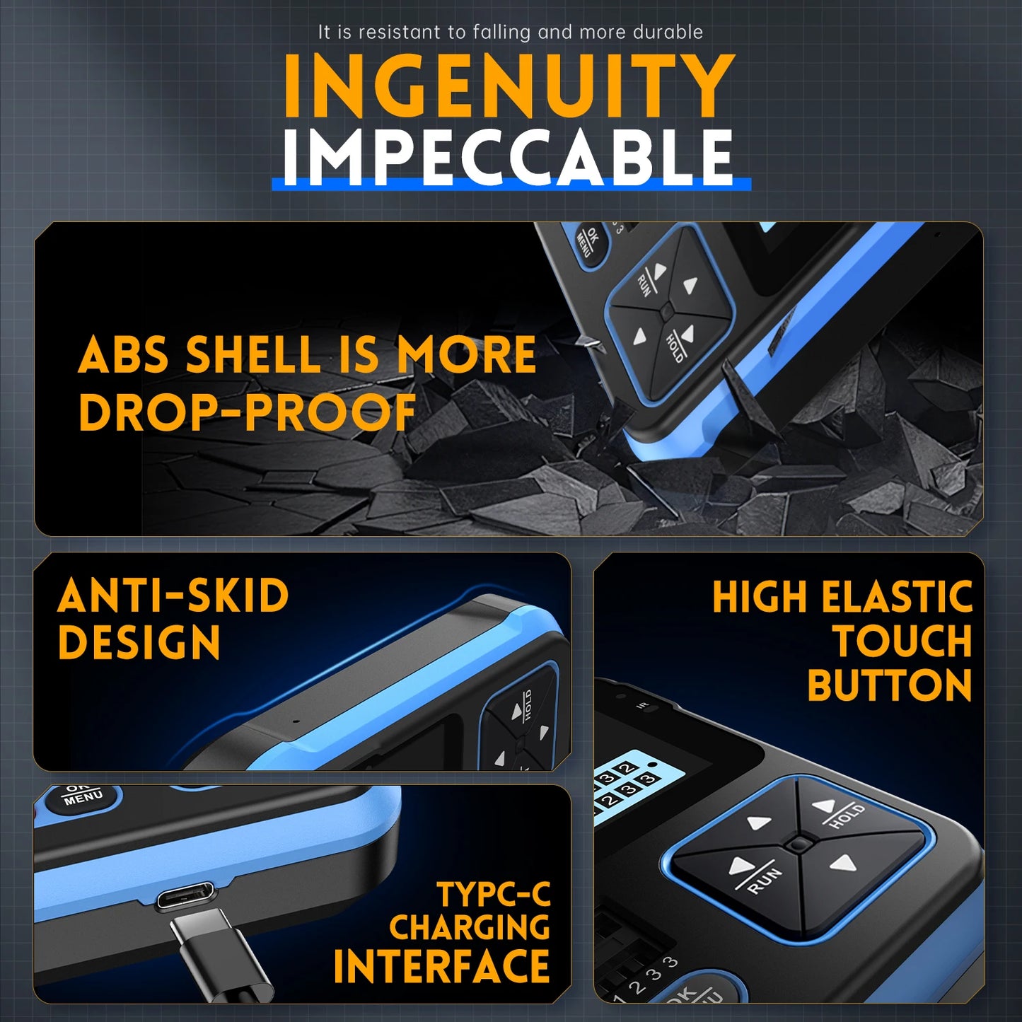 FNIRSI DSO-TC3 Mini Handheld Digital Oscilloscope Transistor Tester Signal Source 3in1 Multifunction Electronic Component Tester