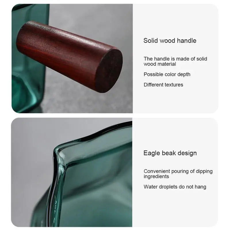 Coffee Cups Liquid Heavy Glasses Home Kitchen Accessorie Double Spouts Espresso Measuring Cup With Handle Shot Glass