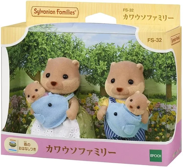 Sylvanian Families Anime Girl Figures Calico critters Furniture Set Pvc Statue Model Doll Collection Ornaments Gifts Toys