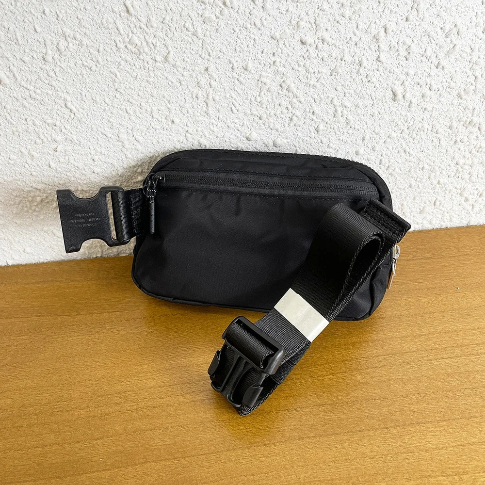 Fashion Yoga Fanny pack Metal Logo Sports waist bag Yoga Mobile Bag Portable bag Unisex Fitness Running women's gift