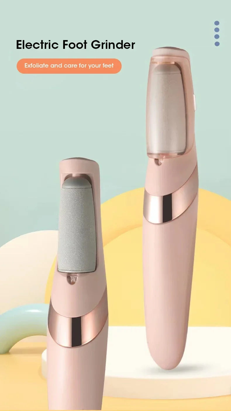 USB Electric Foot File Foot Pedicure Tools Grinder Dead Skin Callus Remover Hard Cracked Remove Callus Rubbing Pedicure FootCare