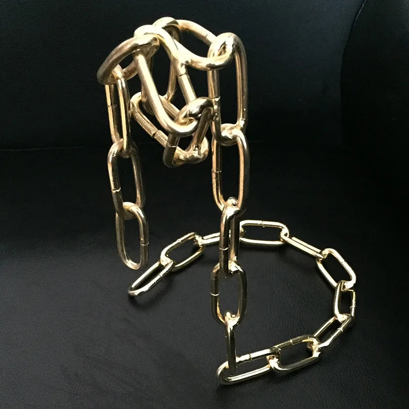 Floating Wine Bottle Holder - Magic Steel Chain Wine Rack for Suspended Display - Holds Any Long-Neck Wine Bottles