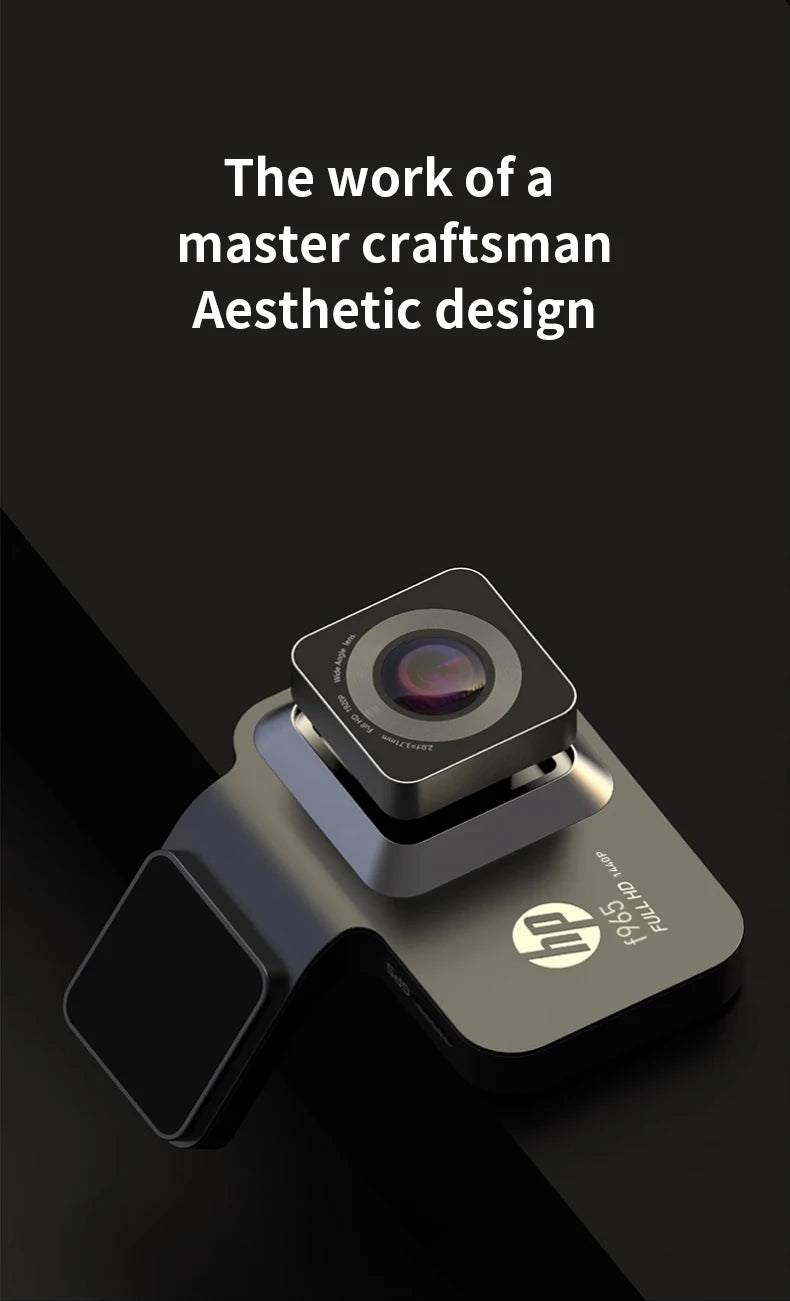 HP Car Recorder 2K 1440P Car Camera HD Night Vision Parking Monitoring Car WiFi Car DVR Video Loop Recording