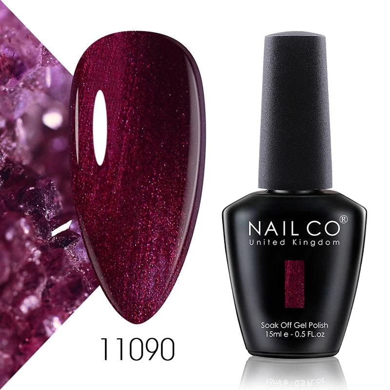 NAILCO 15ml Hema Free TPO Free Top Coat And Base Coat Art Design Gel Nail Polish Top Base Coat UV LED Soak Off Gel Nail Varnish