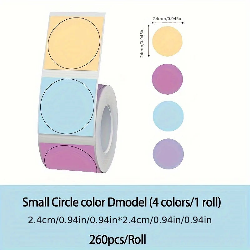 D100 thermal label printer, desktop label printer, wireless compatible with mobile phones and computers, suitable for shipping