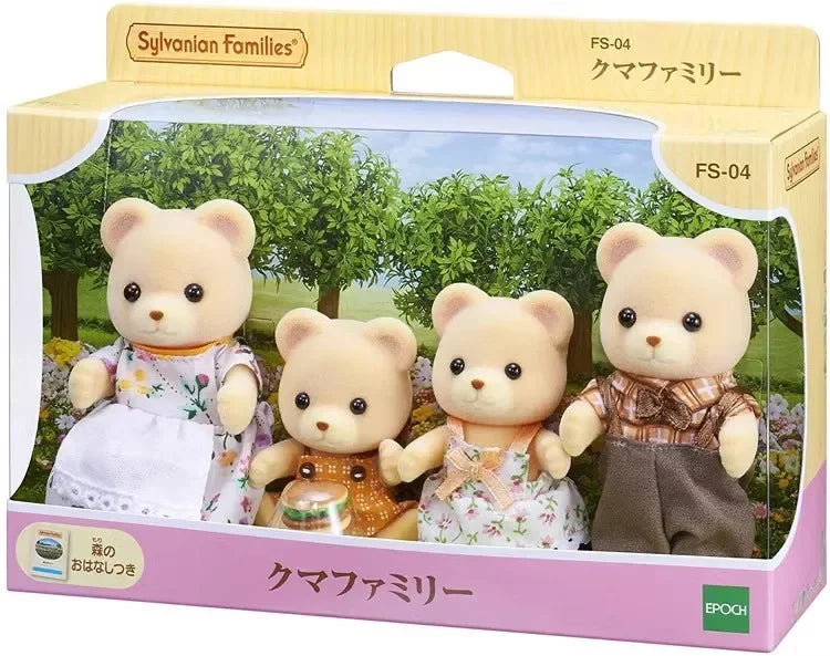 Sylvanian Families Anime Girl Figures Calico critters Furniture Set Pvc Statue Model Doll Collection Ornaments Gifts Toys