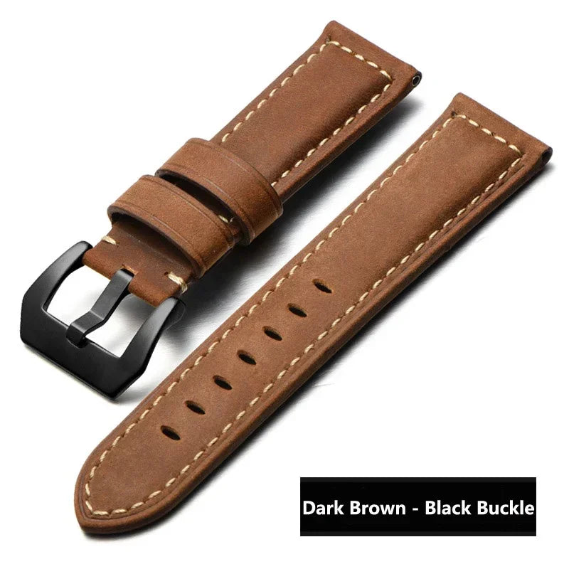 Quick Release Leather Straps for Huawei Watch 5 46mm GT 5 4 Quality Genuine Leather Band for Huawei Watch 5 46mm Accessories