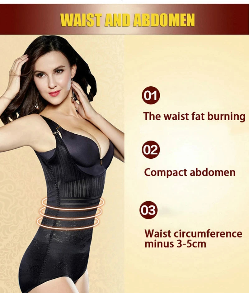 YBFDO Women Bodysuit Body Shaper Slimming Waist Trainer Shaping Shapewear Tummy Control Underwear Flat Belly Underbust Corset