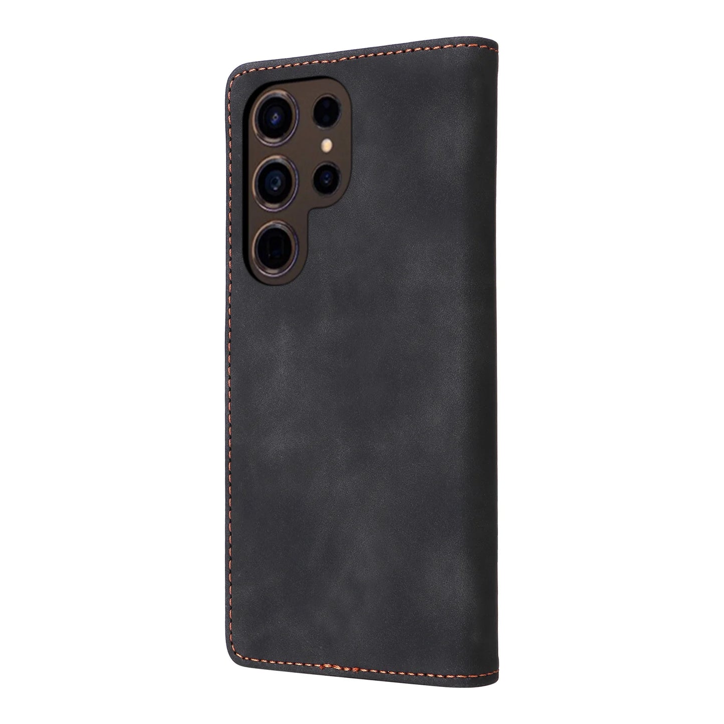 Ultrathin Leather Flip Case For Samsung Galaxy S25 S24 S23 FE S22 Ultra S21 S20 Plus S10 Note 20 5G Business Wallet Phone Cover