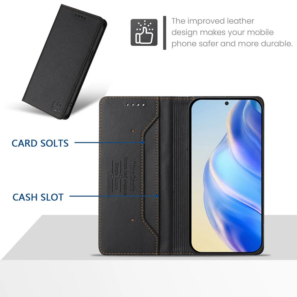 For Tecno Camon 50 Pro Anti-theft brush Magnetic Leather Wallet Case for Tecno Camon 50 Luxury Book Cover Camon 50 50Pro Etui