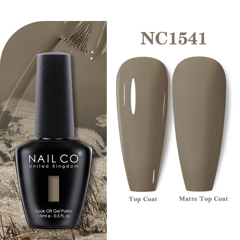 NAILCO Gel Nail Polish 15ml Nail Art Vernis Semi Permanent Soak off UV Gel Polish Gel Manicure Nail Varnish Nail Color Ongles