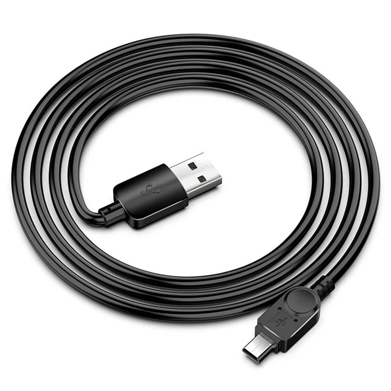 Mini USB Cable USB to Mini USB Fast Data Charger Cable For MP3 MP4 Player Car DVR GPS Digital Camera Mini USB Extra Long 2M/3M