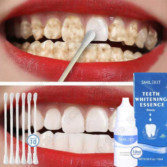 Teeth Whitening Essence Powder Clean Oral Hygiene Whiten Teeth Remove Plaque Stains Fresh Breath Oral Hygiene Dental Tools Set