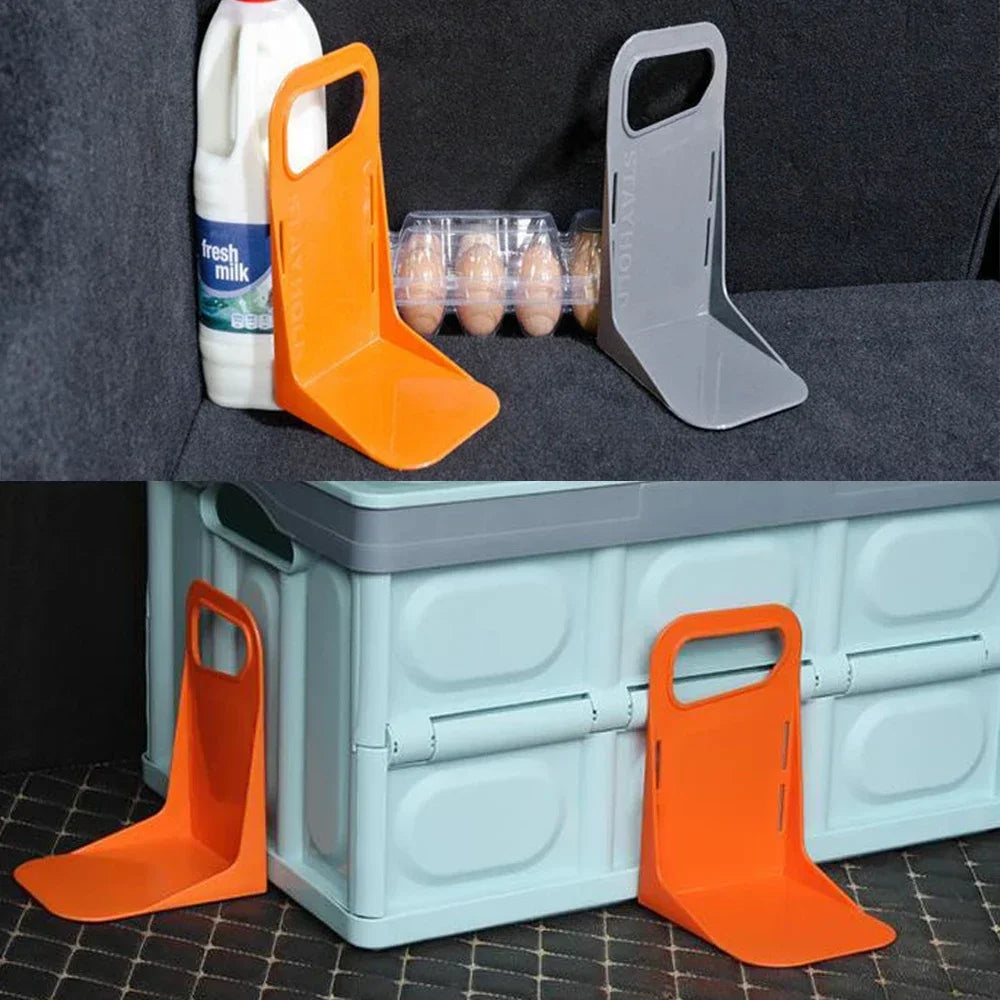 1PCS Car Trunk Storage Box Fixed Partition Multifunctional Rack Holder Luggage Box Organizer Fixed Holder Auto Stowing Tidying