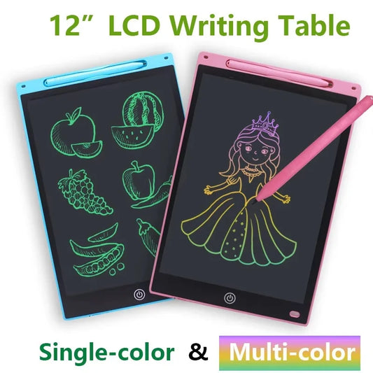 Educational LCD Writing Tablets in 8.5 - inch, 10 - inch, and 12 - inch Sizes: Boost Children's Painting Skills Painting Talents