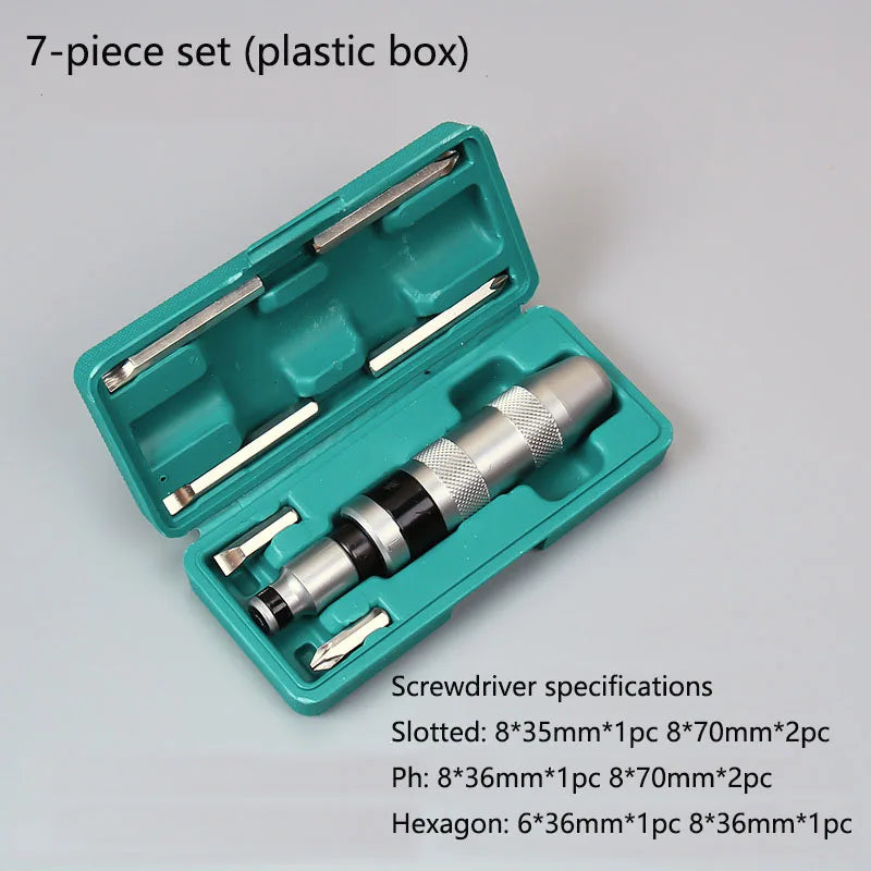 Impact Driver Screwdriver Hand Tools Portable For Loosening Bolts Remove Stubborn Fasteners Screwdriver Set