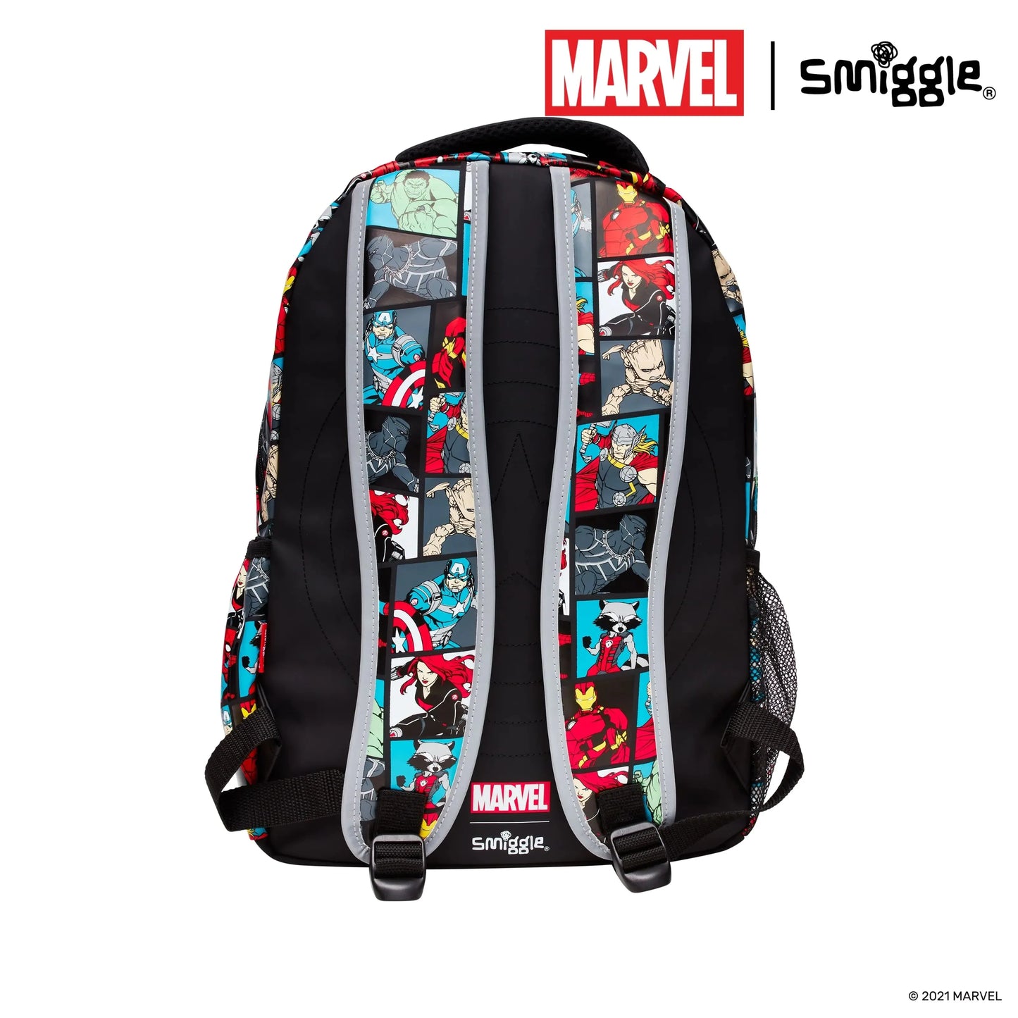 Smiggle Marvel Superhero Spider-Man Children Stationery School Bag Lunch Bag Lunch Box Pencil Box  Water Cup Student Gift